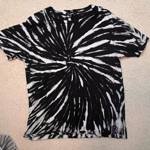 Reverse tie dye t-shirt